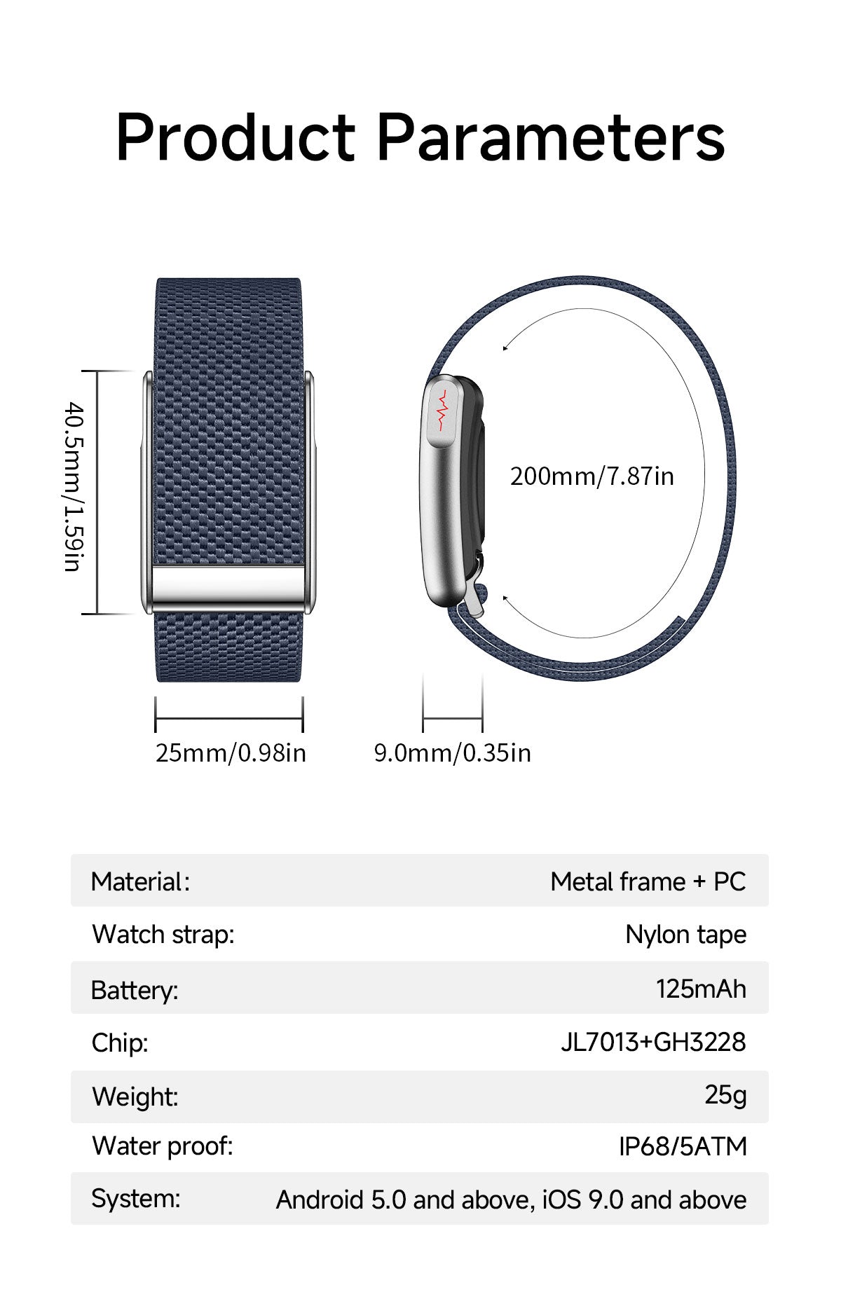 Health And Fitness Tracker Band