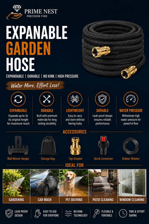 Watering Hose Flexible Expandable Garden Hose